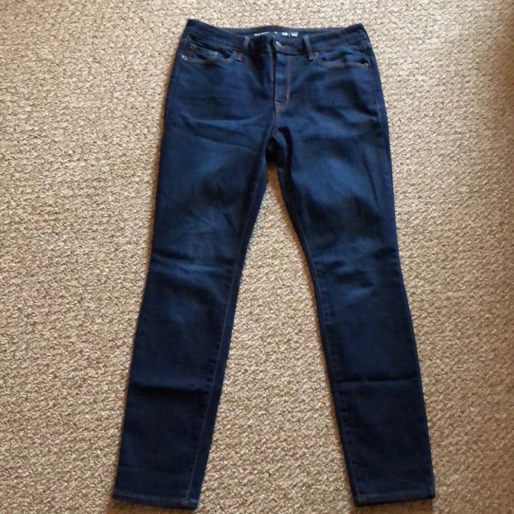 Old Navy High Rise Pop Skinny Jeans Size 10 - Picture 1 of 5